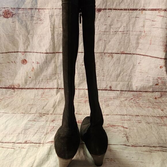 Fiorentini + Baker Suede Knee High Boots Size 40 - Picture 4 of 5